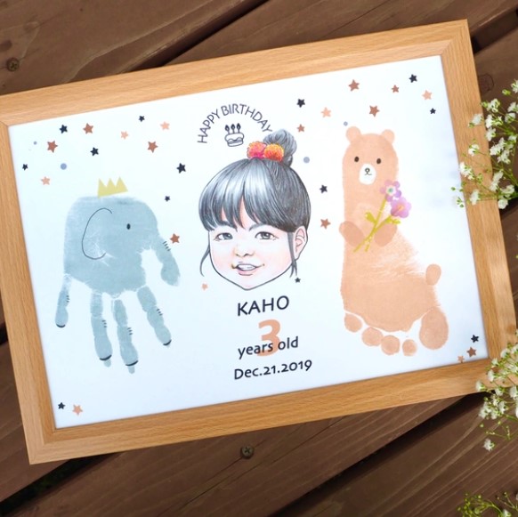 動物モチーフの手形アート 子供の思い出を素敵に残そう とくべつをつくるジャーナル